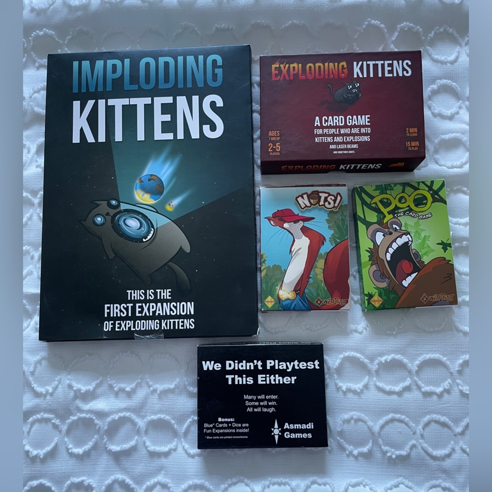 Teen Boys card games bundle